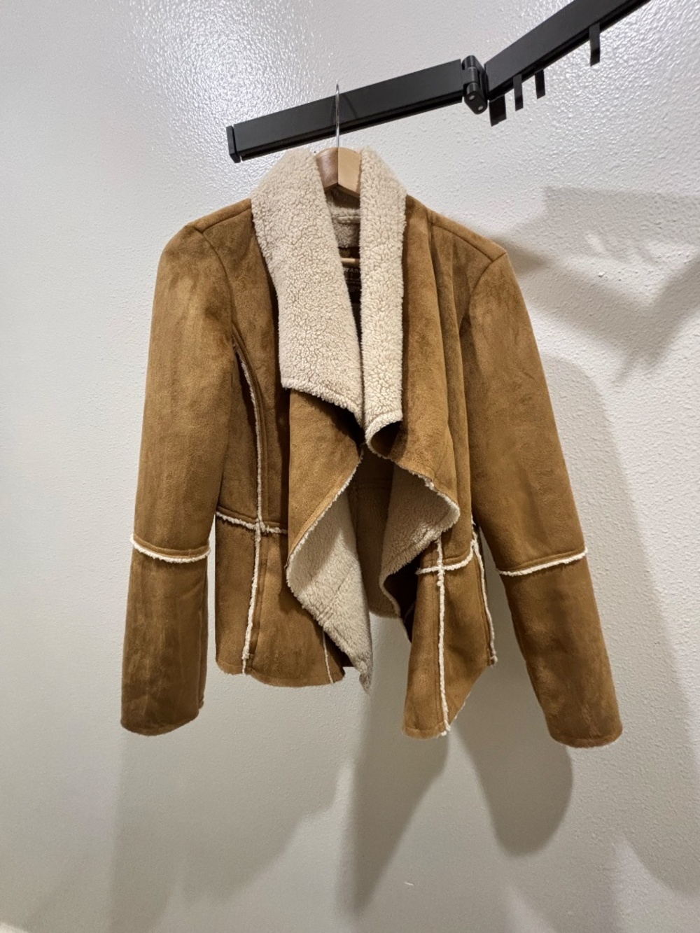 PRANA Townie Shearling Coat - Picture 5 of 5